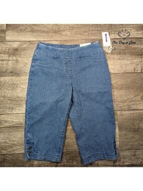 Alia Skimmer Capri Jeans Size 8